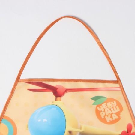 A set of children for creativity "Cheburashka", (apron 49x39 cm and sleeves)-3