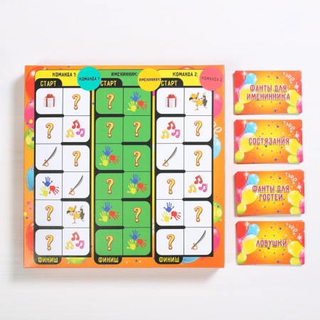 Board game for the holiday "Happy Birthday"-4