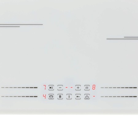 Krona Farbe 60 WH, induction, 4 burners, sensor, white.-4