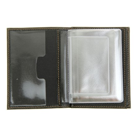 Cover for autoDocations and passports, black color-1