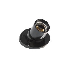 Carbolite wall cartridge E27 black with label tilt rexant
