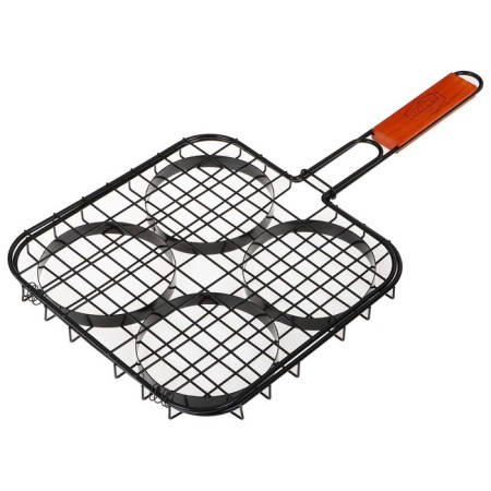 Решётка гриль для бургеров maclay, 25x25 см, нержавеющая сталь, для мангала-6