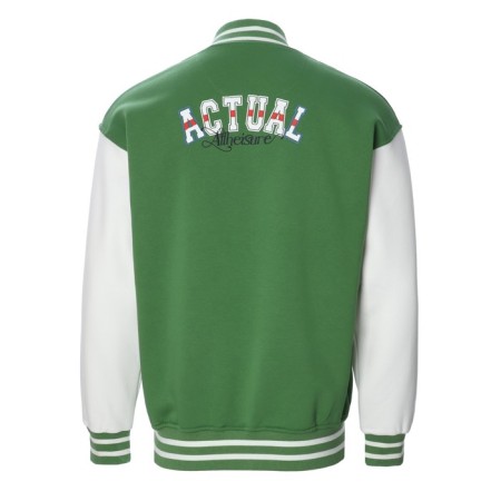 The male bomber is formed, the color is green, size 52 (2xl)-7