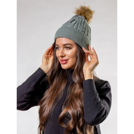 Female ISee hat, size 52-56, color gray color-1