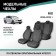 Auto-Chekhli for Kia Rio, 2016-2022, Jacquard