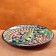 Menzhitsa Rishtan ceramics "Flowers", 32 cm, 2 section, blue
