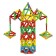 Magnetic designer "Funny carousel", 68 parts
