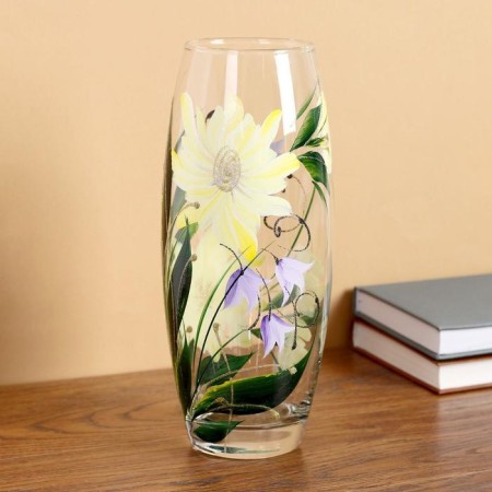 Vase "Kupava" oval D-7.5cm; 10x26 cm