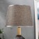 Table lamp 16388/1 E14 40W silver 22x22x37 cm Risalux