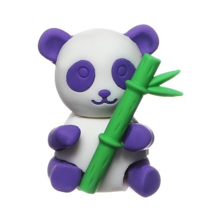 Figure eraser "Panda with bamboo", mix-3
