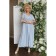 Women's dress, size 52, blue color