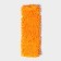 Nozzle for a flat mop of the share, 43 × 13 cm, microfiber booklies, orange color