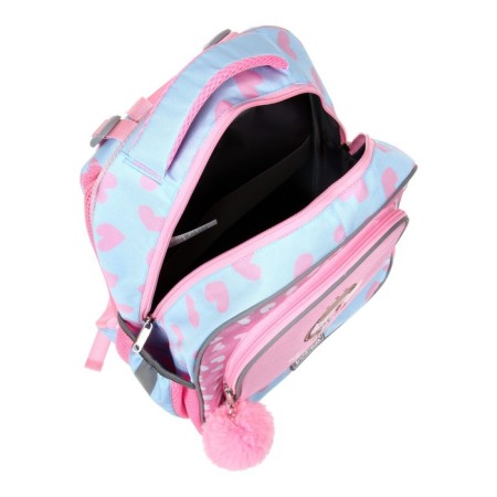 School backpack Erich Krause Ergoline 15l, 39 x 28 x 14 cm, ergonomic back, Pastel Princess 56780-7