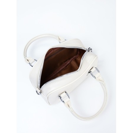 Women's bag, 20*9*12, lightning departure, belt lengths, white-8
