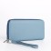 Women's wallet with lightning, blue color