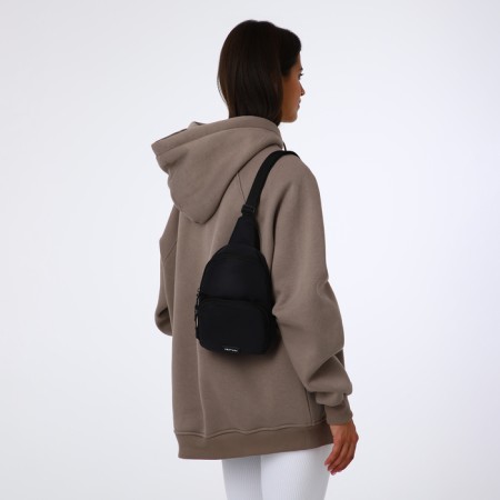 Textura lightning bag, external pocket, black color-5