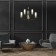 Suspension lamp 6x40W E14, size 64x64x40/90 cm