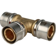 The tee-press Stout SFP-0006-323232, D = 32 mm, brass