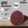 Circle of abrasive grinding under the "Velcro" tundra, perforated, 125 mm, P100, 10 pcs.