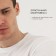 Male T -shirt, basic, size XL (52), white color