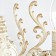Bra Elisha 2x60W E14 white with gold