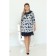 Female dress, size 58, gray color