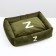 Lesse "Z", 53 x 44 x 11 cm, green, furniture fabric
