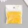 Beads for creativity Plastic "Rhombus Crystal Holography" Yellow "set 20 grams 0.4x0.4 cm
