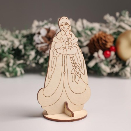 Souvenir "Snow Maiden with a Bunny", 7.5x13x6 cm