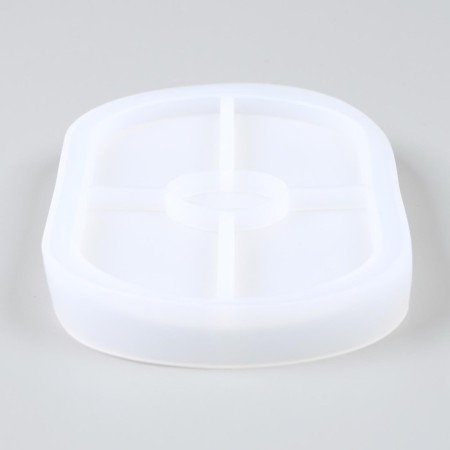 Silicone universal form “oval”, product size 9.2 × 17.6 × 1.4 cm-4