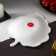 Fruit dish "Tropical leaf", 26 × 20.5 cm, white color