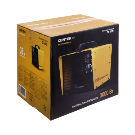 CENTEK CT-6031, professional, 1000/2000/3000W, 35 m², 3 modes-5