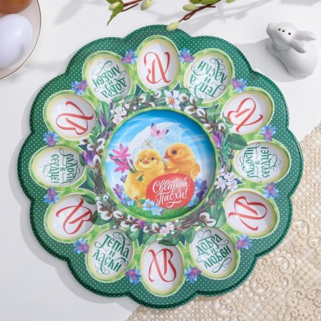 Easter stand "Light Easter", for 12 eggs and kulich-1