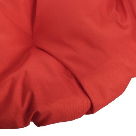 Swing "Nest" with a pillow D 90 cm, max load 80 kg, red pillow-10