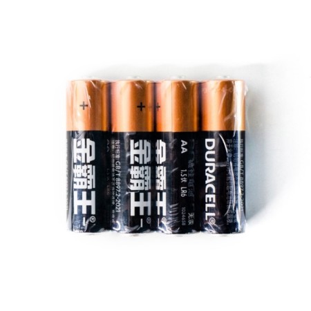 Alkalin battery Duracell Basic (CH), AA, LR06-4S, 1.5V, Spike, 4 pcs-1