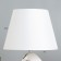 Katherine desktop E14 40W is white-silver 25x25x40 cm Risalux