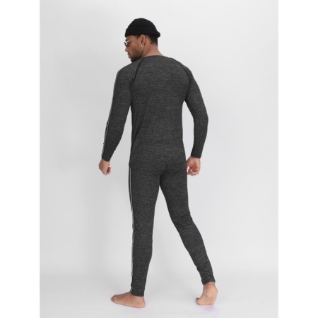 Male thermal underwear, size 50-52, dark gray color-11