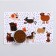 Rug for a bowl "Pigger" 43 x 28 cm "Funny dogs"
