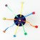 Game on the Montessori system "Bizobord Figures"