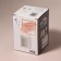Organizer for storing cotton pads, with a lid, 6.7 × 11 cm, the color is transparent