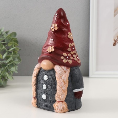 Pig a piggy bank "Gnoma" height 19 cm, width 8 cm, length 11 cm-4
