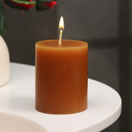 Candle-cylinder aromatic "lavender and citrus", 6x7.5 cm
