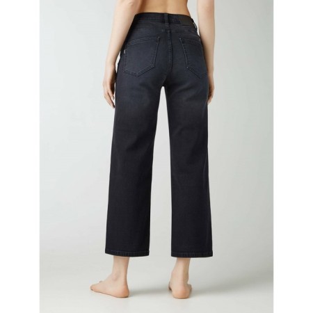 Jeans wide female Conte Elegant, size L, color Washed Black-8