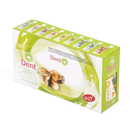 Chewing titbit snack with a rabbit taste for medium breeds, 50 g-2