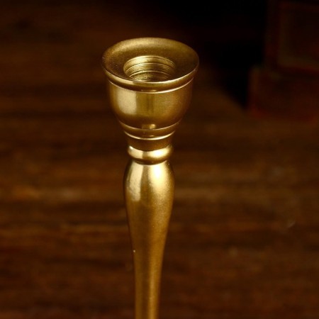 Alois candlestick Aluminum 8x8x25 cm-4