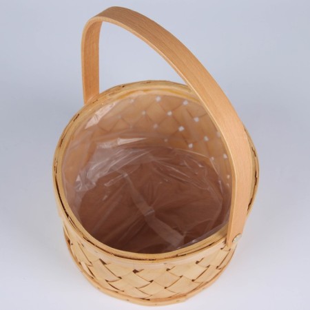 Wicker basket, sequoia, 20x12/26.5 cm, natural-1