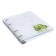 Notebook on rings, 80 sheets in the cell "avocado. Love", plastic cover, foil embroidery, shift block 70 g/m2