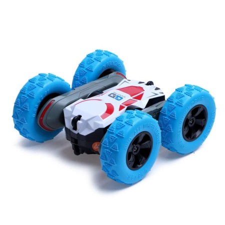 Radio-controlled car-controlled machine "Tricky", works on the battery, the color is blue-3