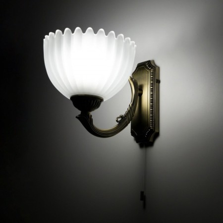 Sconces Citilux "Seville" CL414313, 16.5x16.5 cm, 1x75W, E27, brown color-4