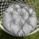 Villy swing pillow, diameter 60 cm, color light gray